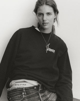 Prince Sporty Crewneck - Navy