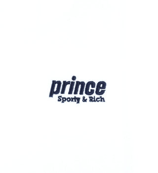 Prince Sporty Terry Polo - White/Navy