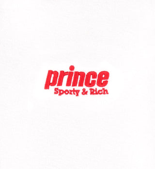 Prince Sporty Terry Polo - White/Red