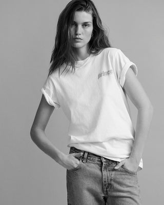 Prince Sporty T-Shirt - White/Bel Air Blue