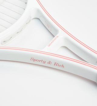 SRC Tennis Racquet - White/Pink