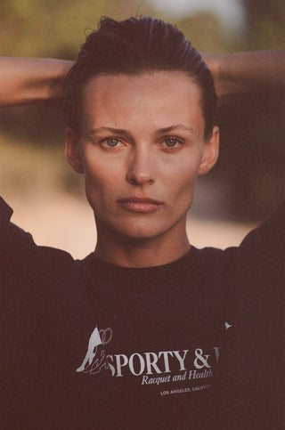 Racquet & Health Crewneck - Navy