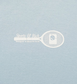 Mini Racquet Crewneck -Baby Blue