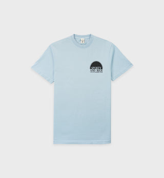 Racquet Club T Shirt - Baby Blue