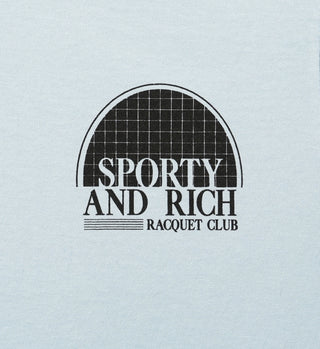 Racquet Club T Shirt - Baby Blue