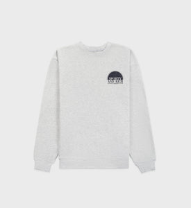 Racquet Club Crewneck - Heather Gray