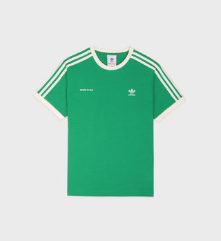 Ringer Tee - Jolly Green/Cream