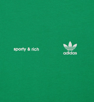 Ringer Tee - Jolly Green/Cream