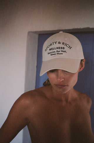 Wellness Studio Hat - Cream