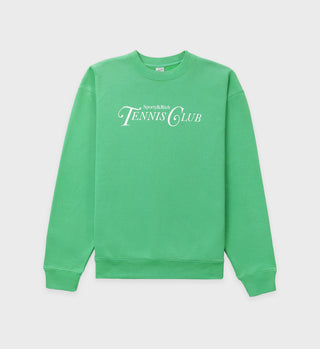 Rizzoli Tennis Crewneck - Kelly Green