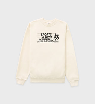 Crewneck Running - Crème