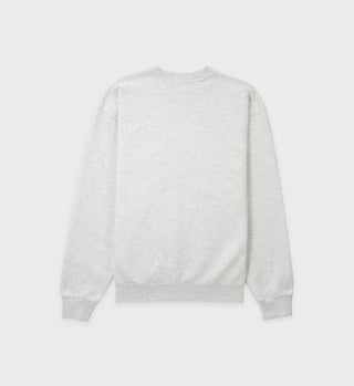 Running Club Crewneck - Heather Gray
