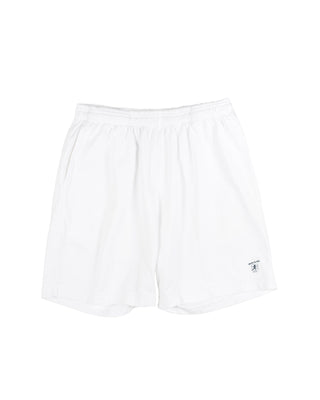 Runner Logo Gym Short - White
