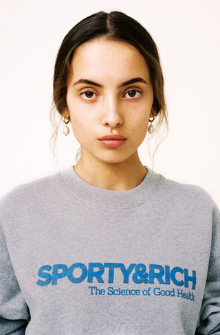 Science of Good Health Crewneck - Heather Gray