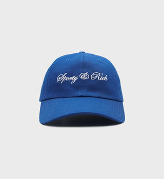 Script Hat - Indigo