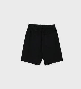 Script Logo Gym Short - Black
