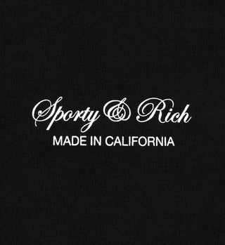 Script Logo Gym Short - Black