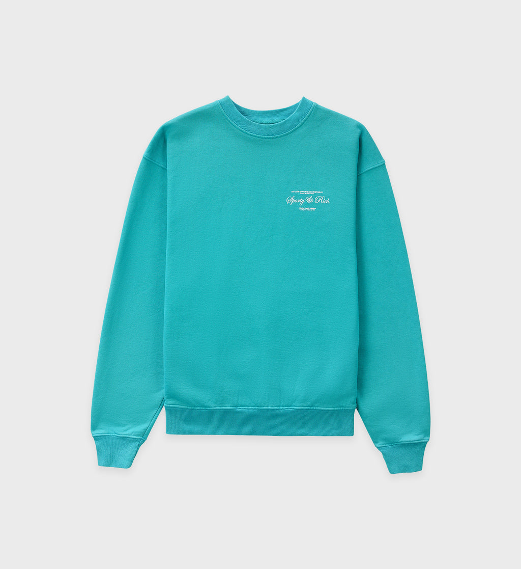 Script Logo Crewneck - Dolphin – Sporty & Rich