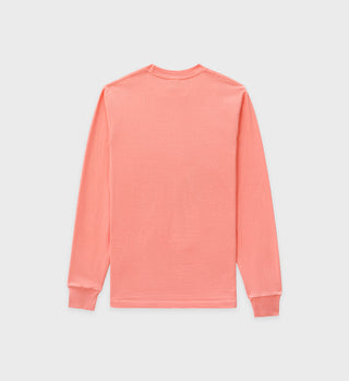 Script Logo Longsleeve - Salmon