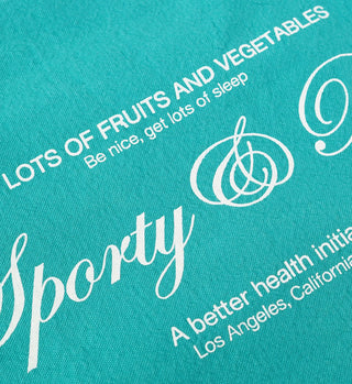 Script Logo Tote Bag - Dolphin