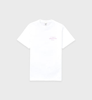 Script Logo T-Shirt - White
