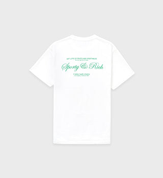 Script Logo T-Shirt - White