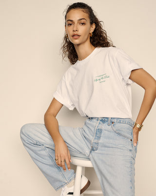 Script Logo T-Shirt - White