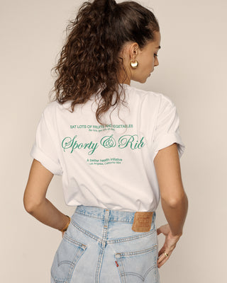 Script Logo T-Shirt - White