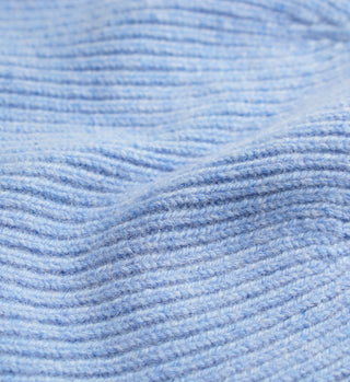 Serif Logo Beanie - Baby Blue