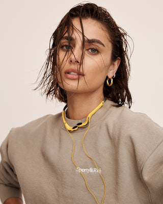 Serif Logo Crewneck - Elephant