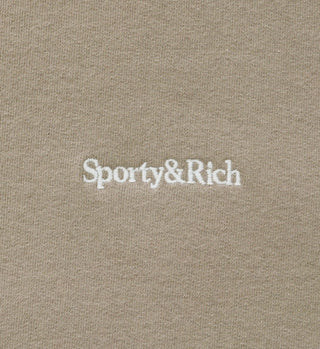 Serif Logo Sweatpants - Elephant