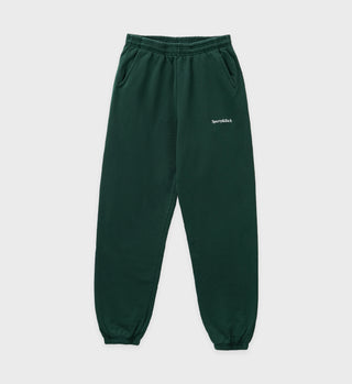 Serif Logo Sweatpant - Forest