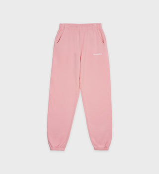 Serif Logo Sweatpant - Rose