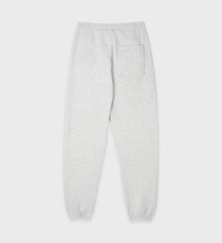 Serif Logo Sweatpants - Heather Grey