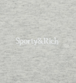 Serif Logo T-Shirt - Heather Grey