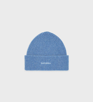 Serif Logo Beanie - Ocean