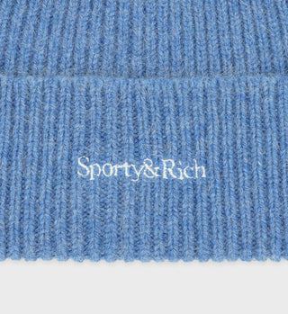 Serif Logo Beanie - Ocean