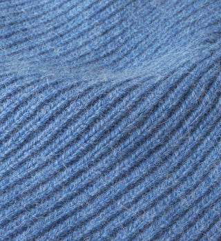 Serif Logo Beanie - Ocean