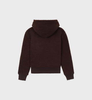 Sherpa Health Hoodie - Chocolate