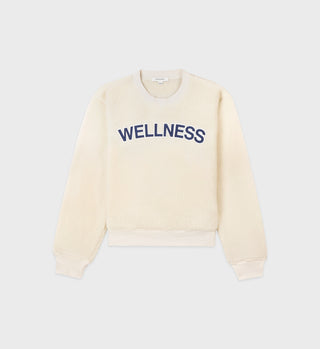 Sherpa Wellness Crewneck - Cream