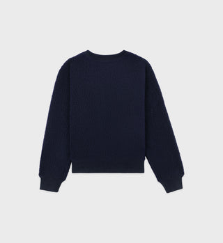 Sherpa Wellness Crewneck - Navy