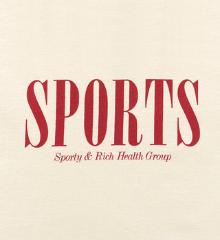 Sports Crewneck - Cream