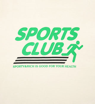 Sports Club Crewneck - Milk