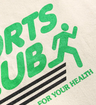 Sports Club Tote Bag - Natural