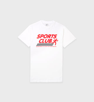Sports Club T Shirt - White