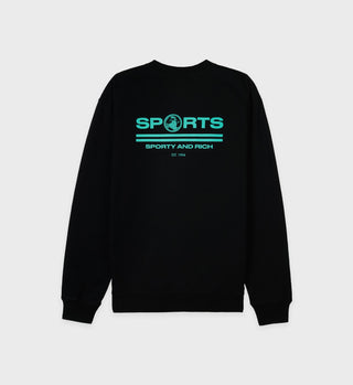 Sports Crewneck - Black