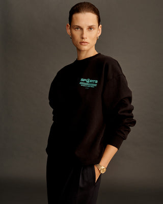 Sports Crewneck - Black