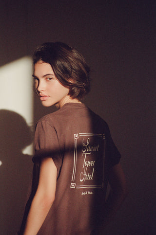 Square Logo T-Shirt - Chocolate