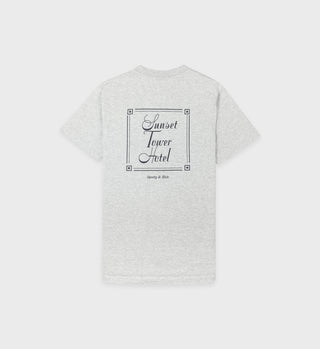 Square Logo T-Shirt - Heather Gray