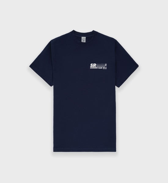 SR Running Club T-Shirt - Navy